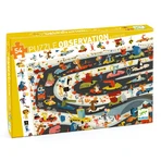 Puzzle observatie Djeco, Raliul masinilor