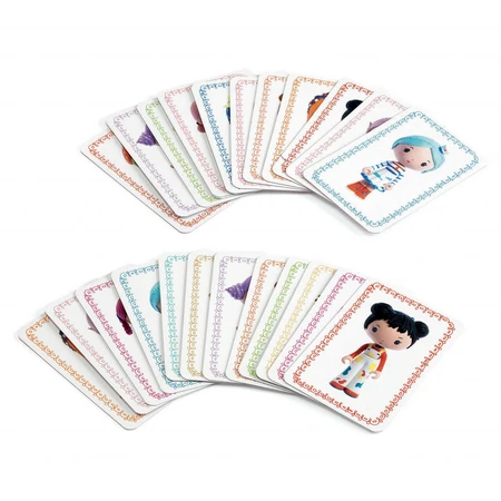 Djeco Kartenspiel Mini Mysteries, Tinyly Princesses