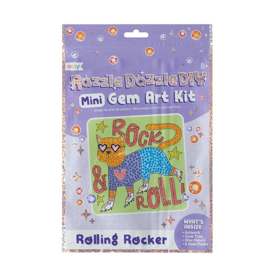 Mini Atelier creativ DIY cu diamante - Rolling Rocker