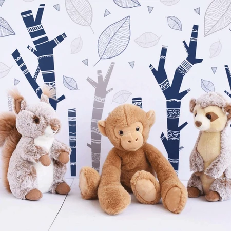 Peluche morbido - Meerkat, 25 cm, beige