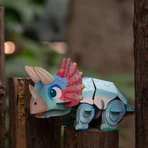 3D Sound Puzzle - Triceratops, Build 'n' Sound