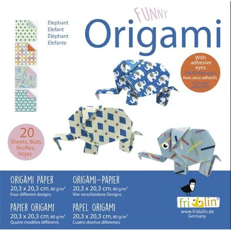Origami olifanten, Fridolin