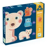 Djeco Tier Evolution Puzzlesatz