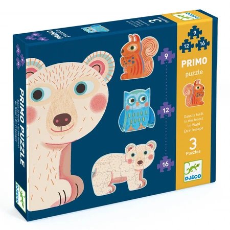 Djeco Animal Evolution Puzzles Set