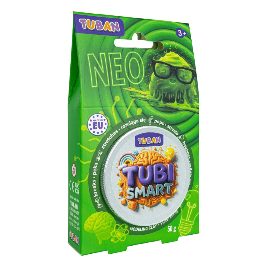 Kreatywna plastelina TUBI SMART - Neo, 50 g: ceny i cechy
