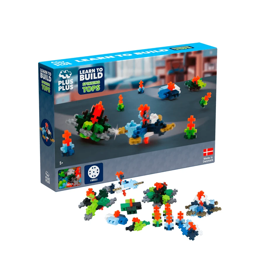 Plus-Plus construction set, 240 pieces, Learn to build a puppet
