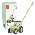 Jouet à pousser le tracteur, Orange Tree Toys