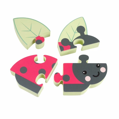 Wooden mini 3D ladybird puzzle, Orange Tree Toys