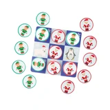Tic-Tac-Toe-Spiel aus Holz für die Feiertage, Orange Tree Toys