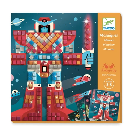 Mosaico Djeco, Nello spazio