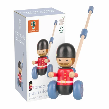 London soldier push toy, Orange Tree Toys