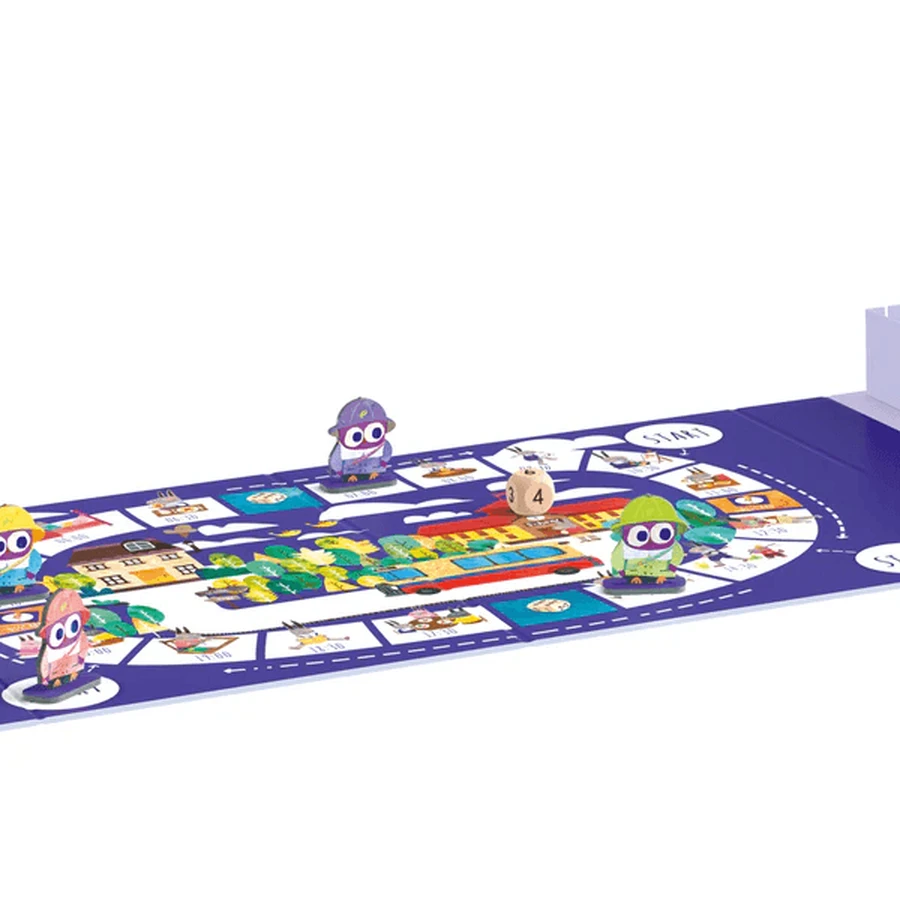 Educational magnetic game - Learn the Clock