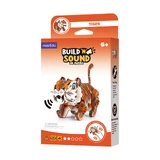 3D geluidspuzzel - Tijger, bouw 'n' geluid
