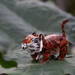 3D geluidspuzzel - Tijger, bouw 'n' geluid