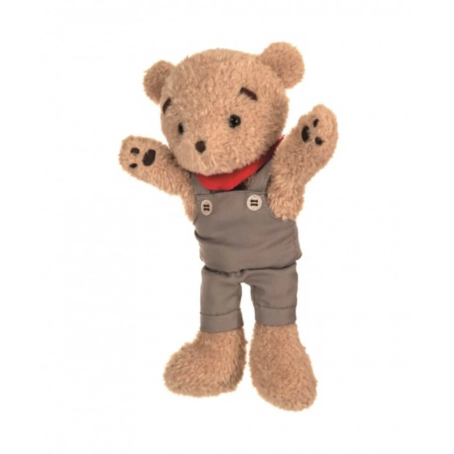 Papá oso muñeca de mano