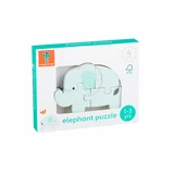 Elefantenpuzzle aus Holz, Orange Tree Toys