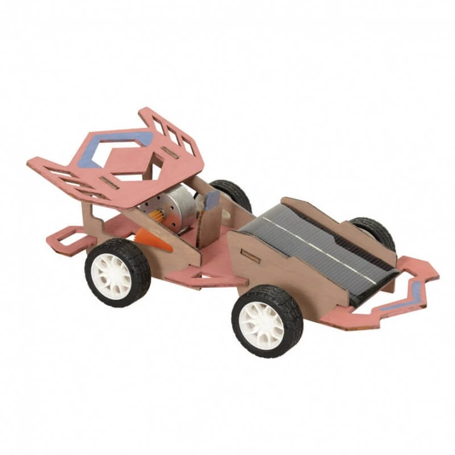 Set creativo y educativo Coche de carreras con paneles solares, Egmont Toys