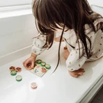 Tic-Tac-Toe-Spiel aus Holz, Orange Tree Toys