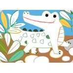 Set portabil de pictura cu gel Haku Yoka - Animale
