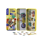 Magnetisches Puzzle in Metallbox, Zuordnungsspiel - Trucks