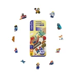 Magnetisches Puzzle in Metallbox, Zuordnungsspiel - Trucks