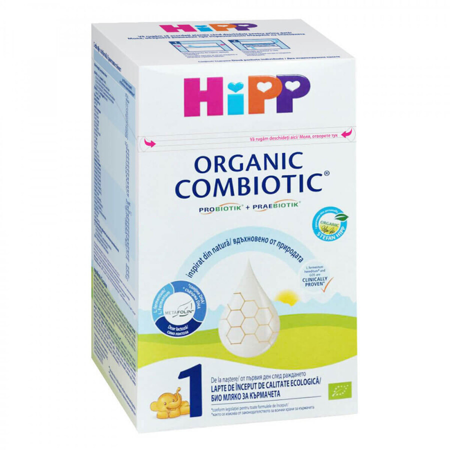 Hipp Bio Combiotik 1 Bio-Anfangsmilch von Geburt an, 800 g