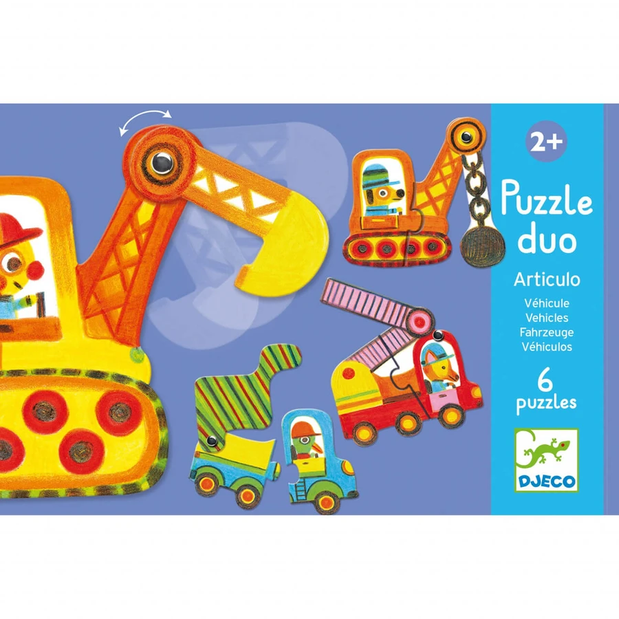 Puzzle-Duo Mobiles Fahrzeug