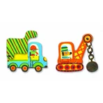 Puzzle-Duo Mobiles Fahrzeug