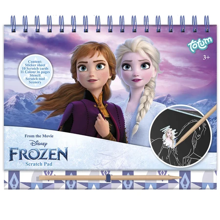 Kreatives Disney Frozen Färbe- und Kratzerset