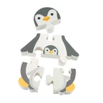 Pinguin-Puzzle aus Holz, Orange Tree Toys