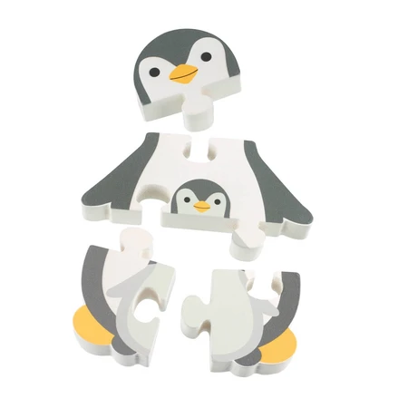 Pinguin-Puzzle aus Holz, Orange Tree Toys