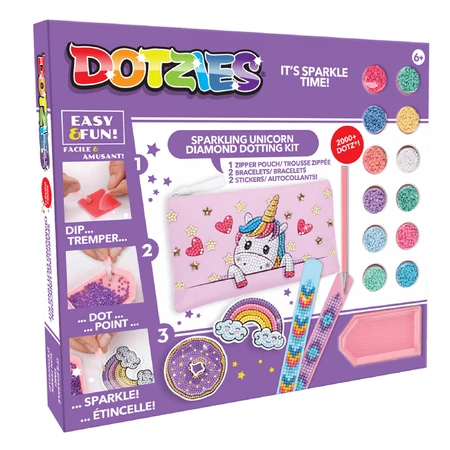 Set creativo 5 in 1, Unicorno, pittura a diamante