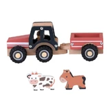 Tractor con remolque y animales, Egmont Toys