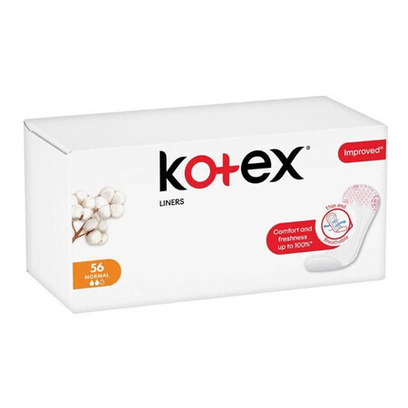 Kotex Absorbante zilnice Normal Liners 56 buc