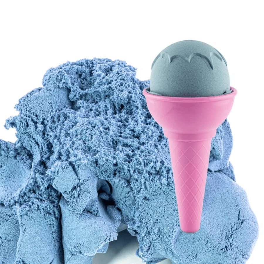 Set Fluffy Sand 4 couleurs avec accessoires - Inghetata