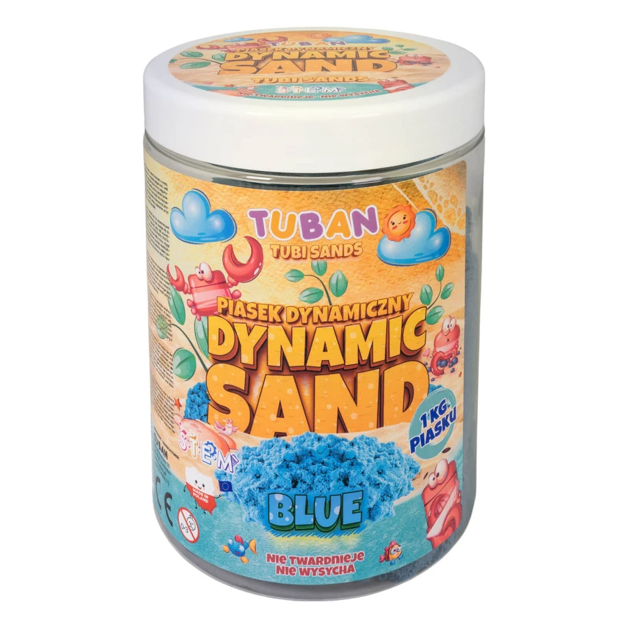 Sable sensoriel malléable - bleu, 1 kg