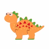 Dinosaurier-Puzzle aus Holz - Diplodocus, Orange Tree Toys
