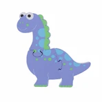 Dinosaurier-Puzzle aus Holz - Diplodocus, Orange Tree Toys