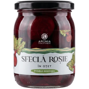Sfeclă Roșie în oțet 100% naturală și ecologică la 520g