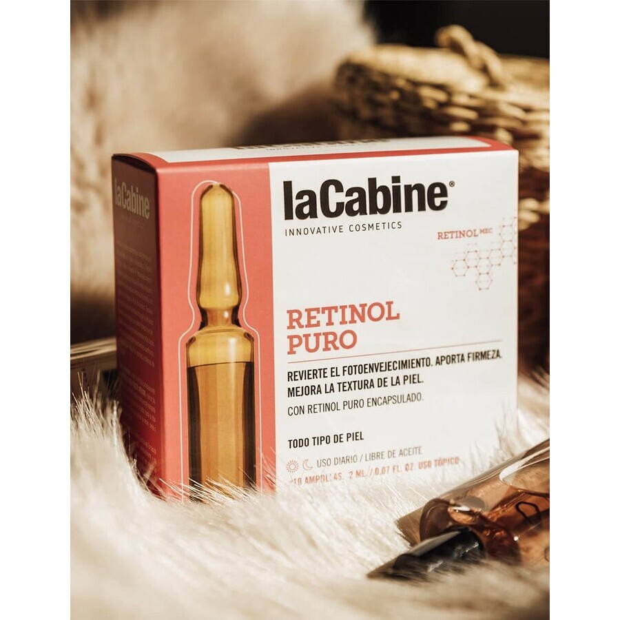 LA CABINE - PURE RETINOL skin ampoules 10 x 2 ml