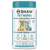 Chlorhexidine antiseptic wet wipes for dogs and cats, 72 pieces, Shaw