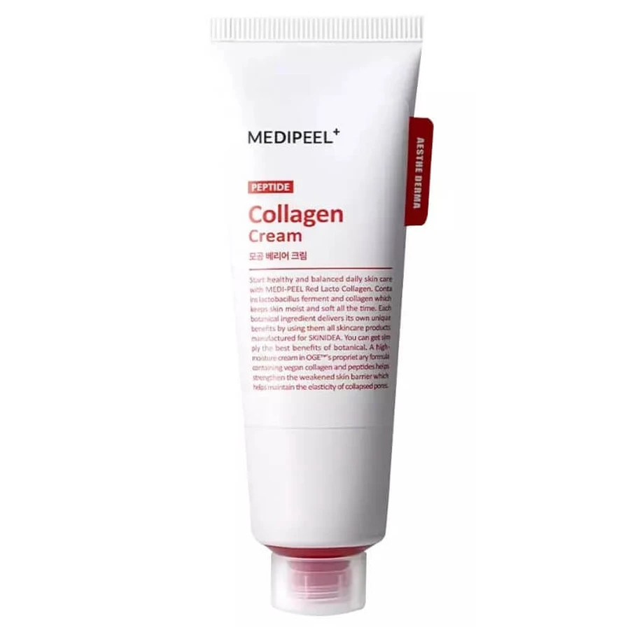 Ujędrniający krem do twarzy Czerwony Lacto Collagen, 80 ml, Medi-Peel: ceny i cechy