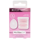 Mini make-up applicatie sponsjes Pillow Puffs, 6 stuks, Brushworks