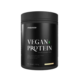 Proteína vegana con sabor a mazapán, 900 g, Vitaxynergy