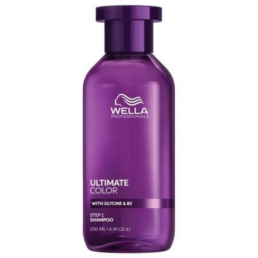 Szampon do włosów farbowanych z glicyną i B5 Ultimate Color, 250 ml, Wella Professionals: ceny i cechy