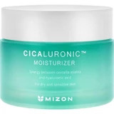Hydraterende crème voor de droge en gevoelige huid Cicaluronic, 50 ml, Mizon