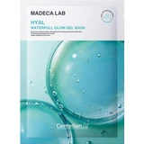 Hydrate and brighten hydrogel mask, Madeca Lab Hyal Hyal Waterfull Glow, 22 g, Centellian 24
