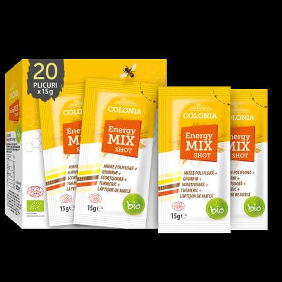 Energy Mix Bio, 20 pieces x 15 g, Cologne