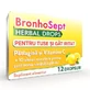 Dropsuri pentru tuse si gat iritat BronhoSept Herbal Drops, 12 dropsuri, Justin Pharma