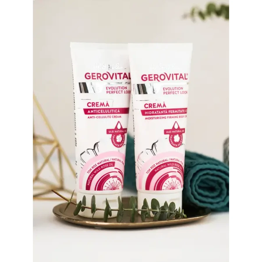 Crema anticelulitica Gerovital H3 Evolution Perfect Look, 200 ml, Farmec